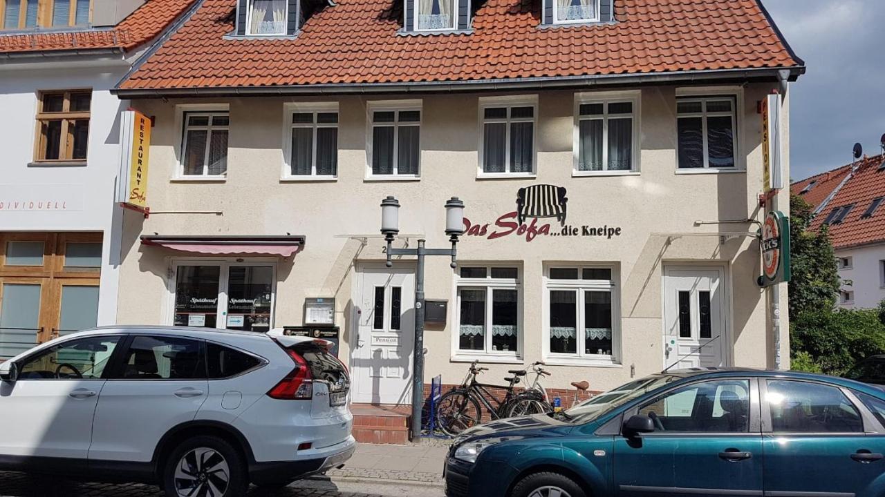 גרייפסוואלד Das Sofa Restaurant-Hotel-Spaetkauf מראה חיצוני תמונה